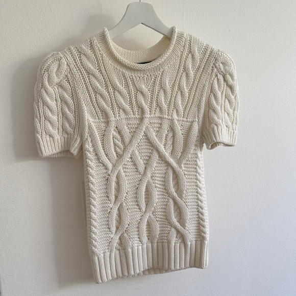 Ralph Lauren Sweaters - Ralph Lauren White Knit Top